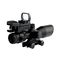 2.5-10x40 met Rode Laser en Rood Dot Sight Illuminated Tactical Hunting-Werkingsgebied