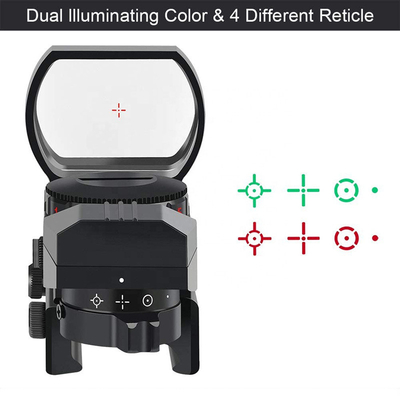 20MM Rood Dot Reflex Sight Holographic 4 het Kanongezicht van de Dradenkruistactiek